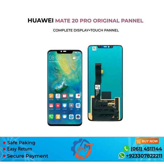 MATE 20 PRO PANNEL ORG BLACK