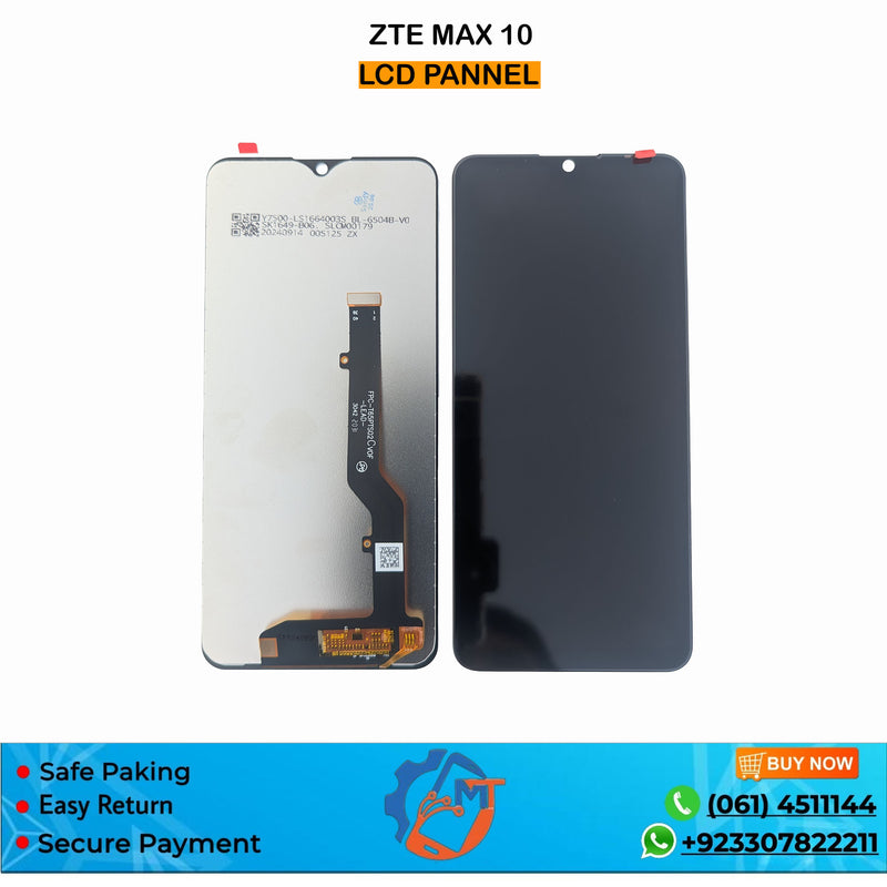 MAX 10 PANNEL BLACK ZTE