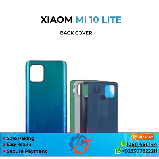 MI 10 LITE BACK COVER MIX COLOUR