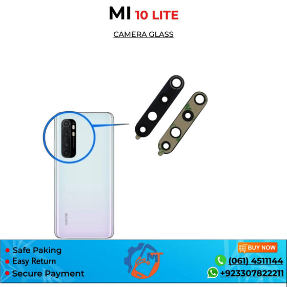MI 10 LITE CAMERA GLASS