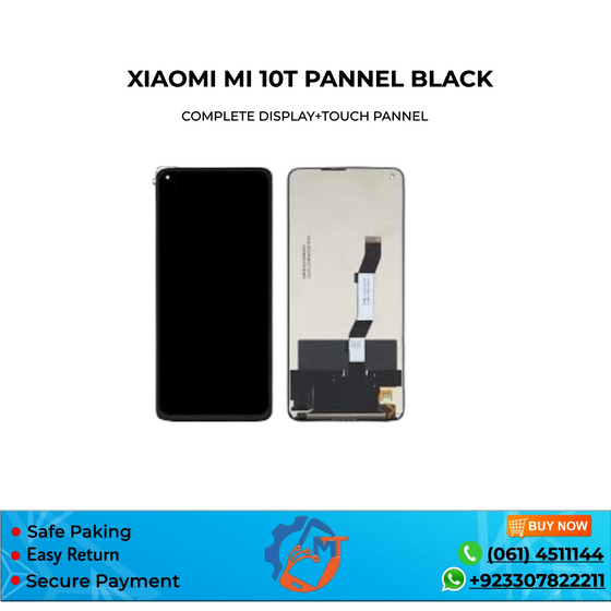 MI 10T PANNEL BLACK
