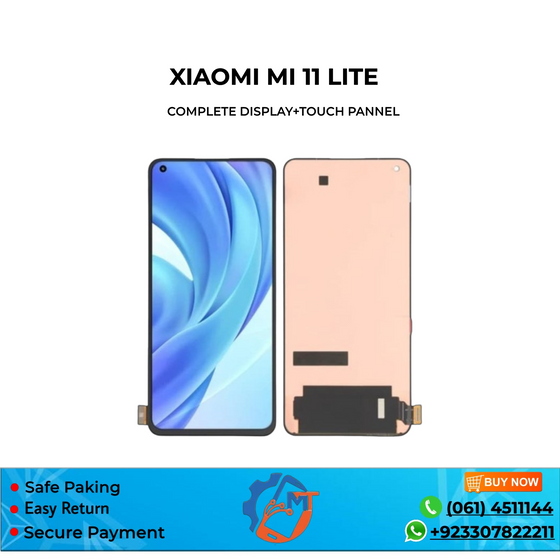 MI 11 LITE PANNEL BLACK ORG