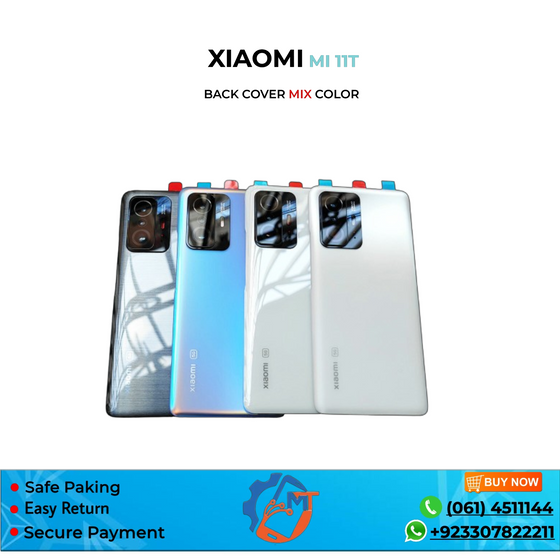 MI 11T BACK COVER MIX COLOUR