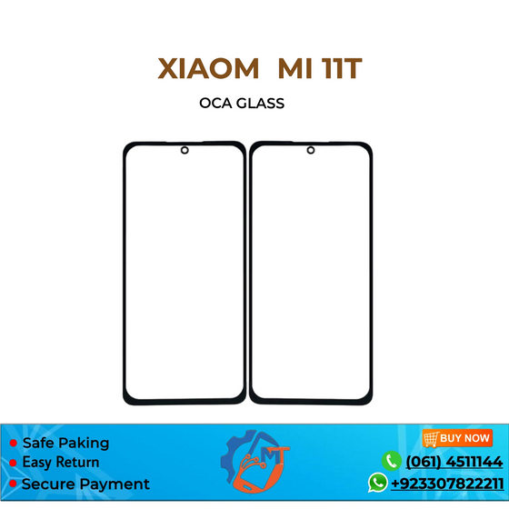 MI 11T OCA GLASS BLACK