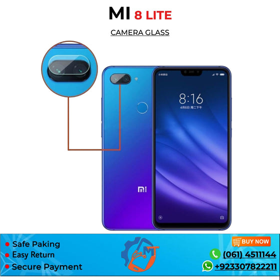 MI 8 LITE CAMERA GLASS