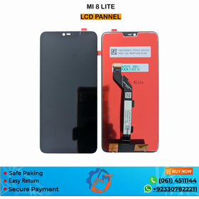 MI 8 LITE PANNEL BLACK