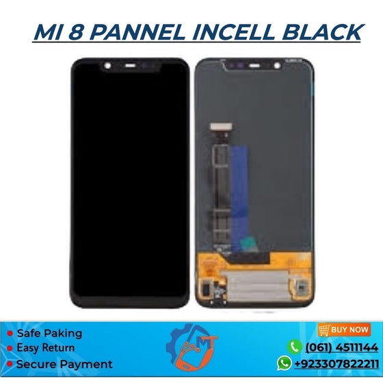 MI 8 PANNEL INCELL BLACK