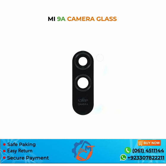 MI 9A CAMERA GLASS