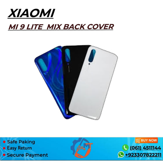 MI 9 LITE BACK COVER WHITE