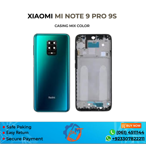 MI NOTE 9 PRO/9S CASING WHITE