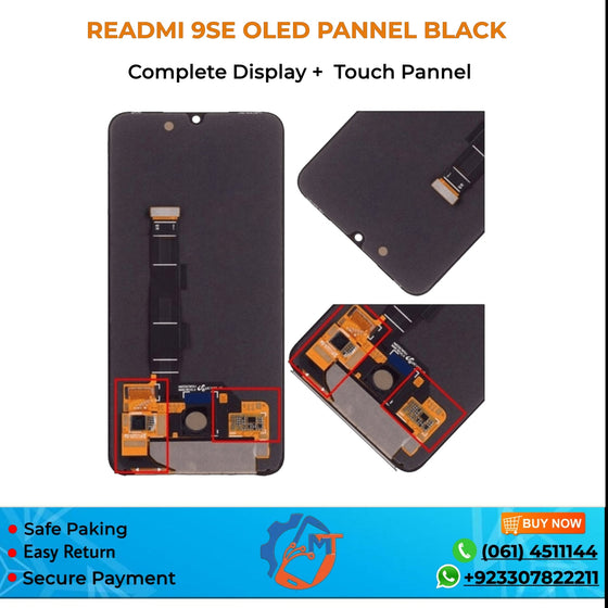 MI 9 SE PANNEL OLED BLACK