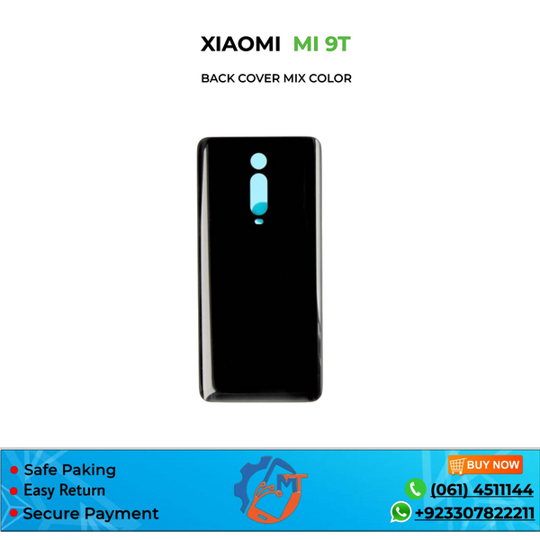 MI 9T BACK COVER MIX COLOUR