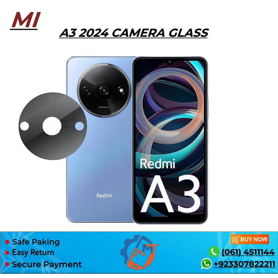 MI A3 CAMERA GLASS