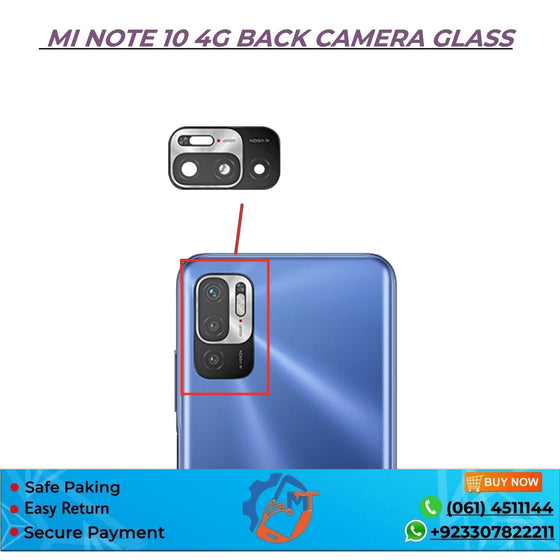 MI NOTE 10 (4G) CAMERA GLASS