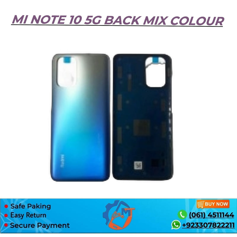 MI NOTE 10 (5G) BACK COVER MIX COLOUR