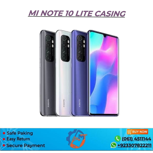 MI NOTE 10 LITE CASING SILVER