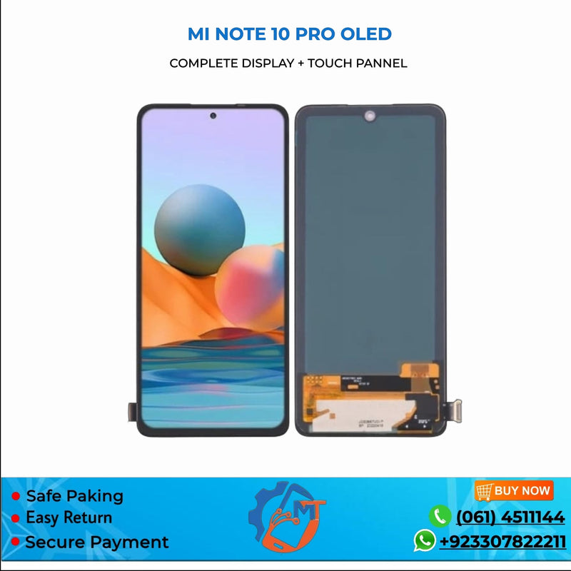 MI NOTE 10 PRO/MI NOTE 11 PRO PANNEL ORG BLACK