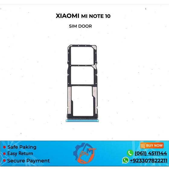 MI NOTE 10 SIM DOOR