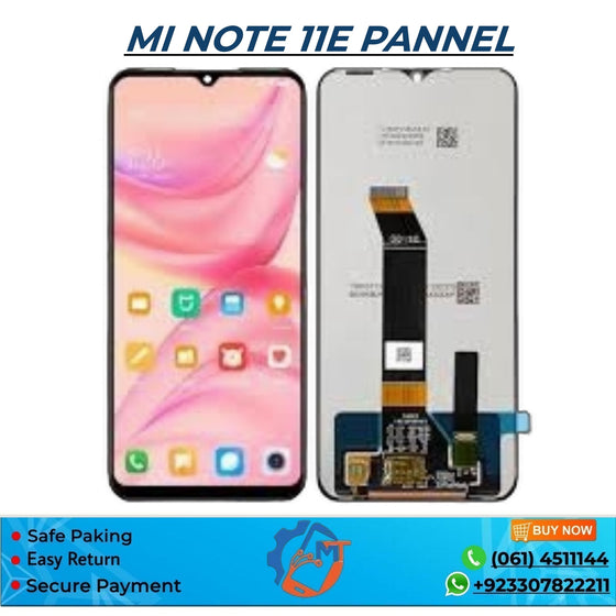 MI NOTE 11E PANNEL BLACK ORG SVC