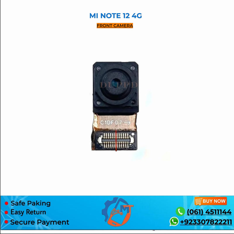 NOTE 12 FRONT CAMERA