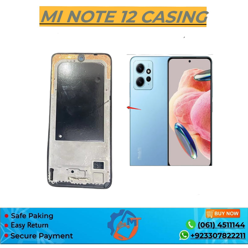 MI NOTE 12 CASING MIX COLOUR