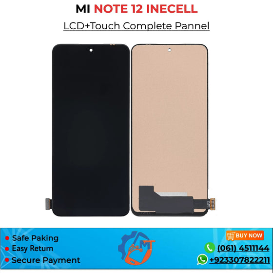 NOTE 12 PANNEL INCELL MI SVC