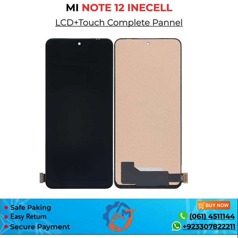 NOTE 12 PANNEL INCELL MI SVC