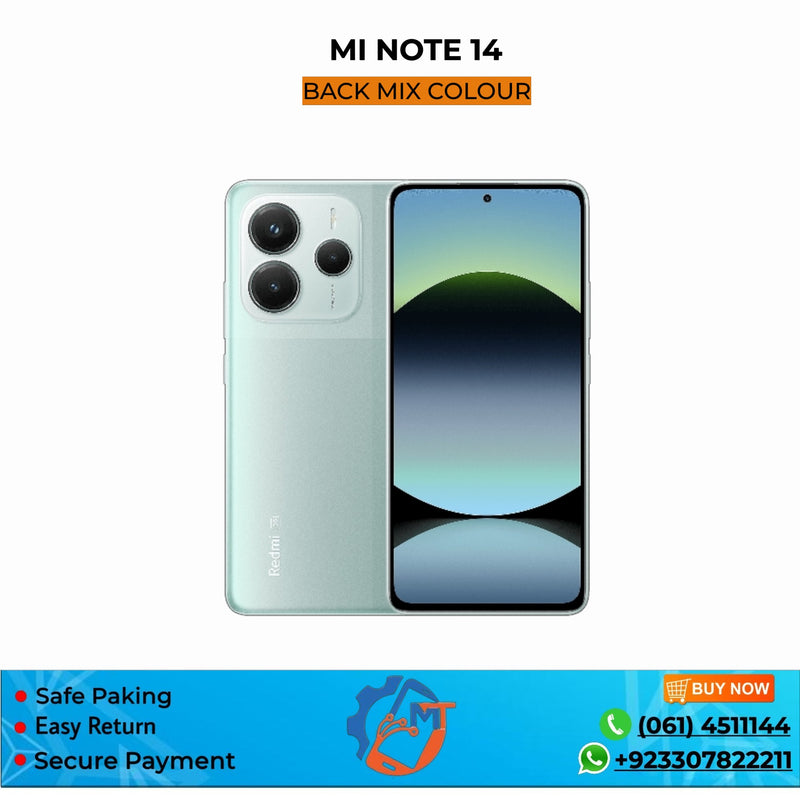 MI NOTE 14 BACK COVER ANY COLUR