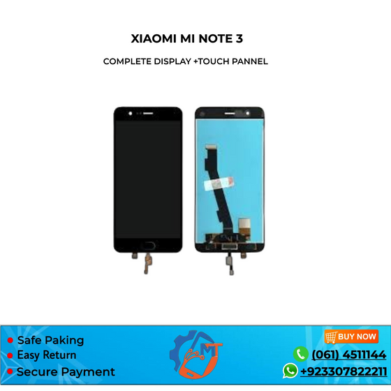 NOTE 3 PANNEL (MI) BLACK