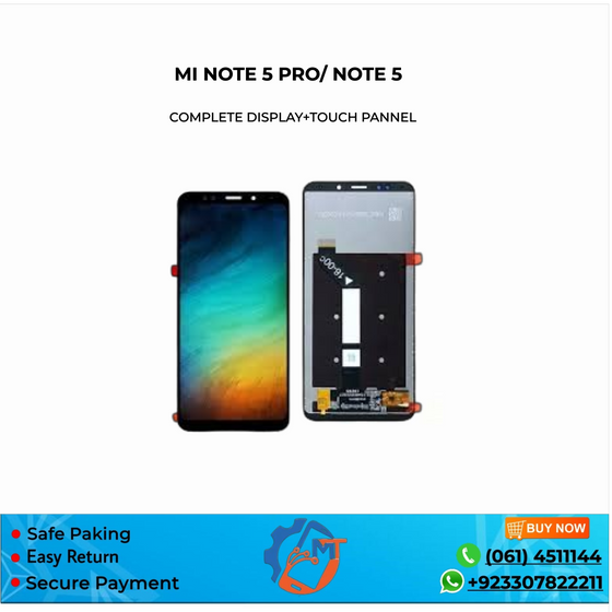 MI NOTE 5 PRO/NOTE 5 PANNEL WHITE