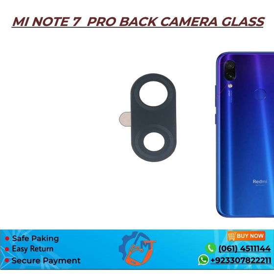 MI NOTE 7 PRO CAMERA GLASS