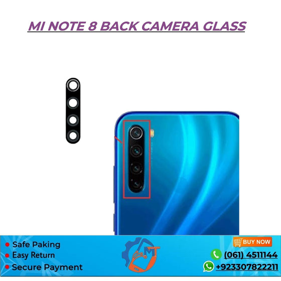 REDMI NOTE 8 CAMERA GLASS