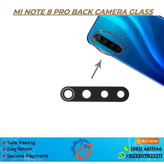 NOTE 8 PRO CAMERA GLASS