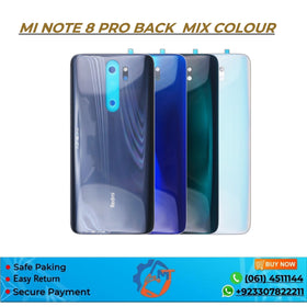 MI NOTE 8 PRO BACK COVER MIX COLOUR