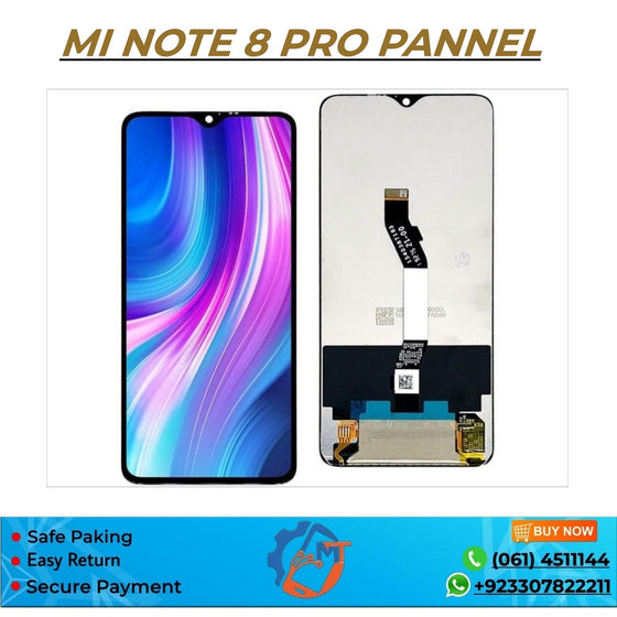 NOTE 8 PRO PANNEL (MI) BLACK
