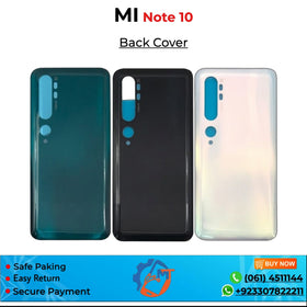 MI NOTE 10 BACK COVER GREEN