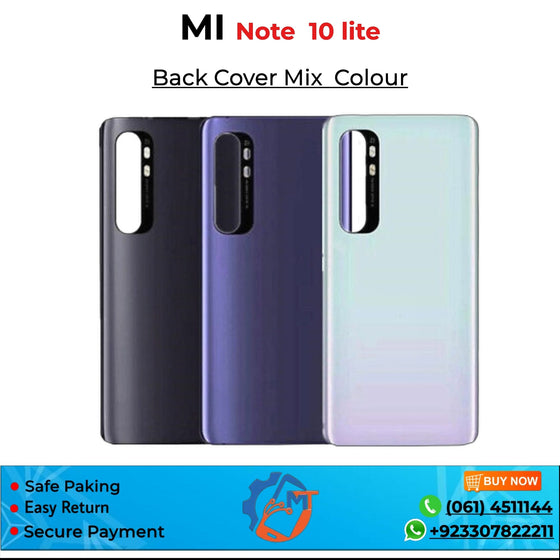 MI NOTE 10 LITE BACK COVER BLUE