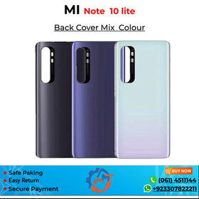 MI NOTE 10 LITE BACK COVER WHITE