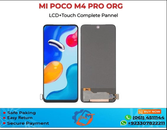 POCO M4 PRO PANNEL BLACK