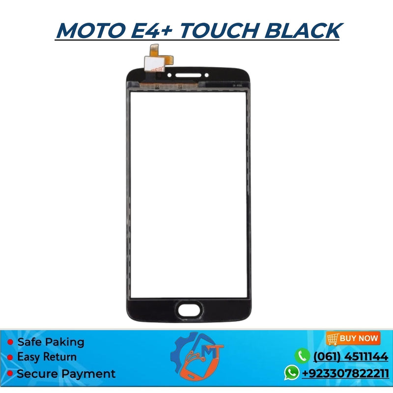 MOTO E4+ TOUCH BLACK