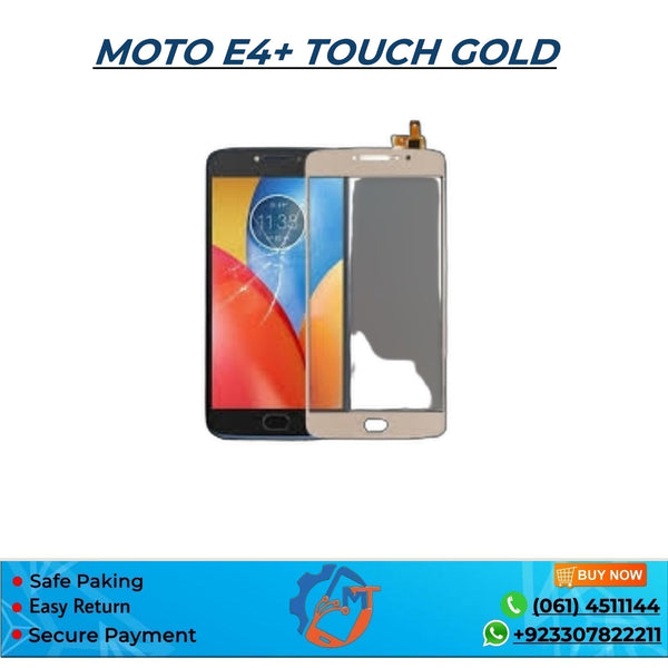 MOTO E4+ TOUCH GOLD