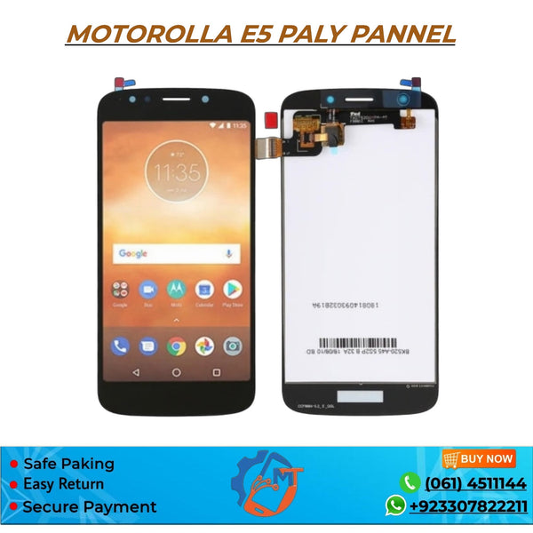 E5 PLAY PANNEL BLACK MOTOROLLA