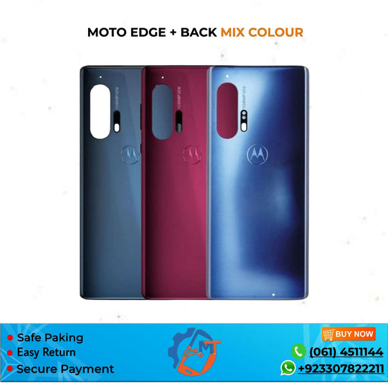 MOTO EDGE+ BACK COVER MIX COLOUR