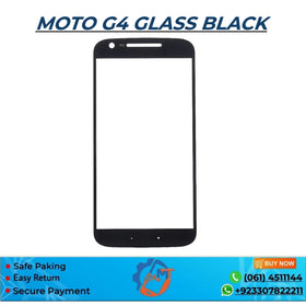 MOTO G4 GLASS BLACK