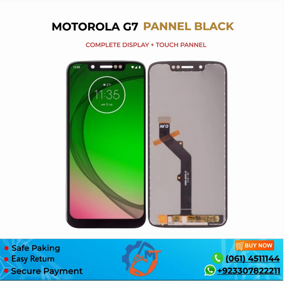 MOTO G7 PANNEL BLACK