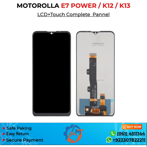 E7 PANNEL BLACK MOTOROLLA