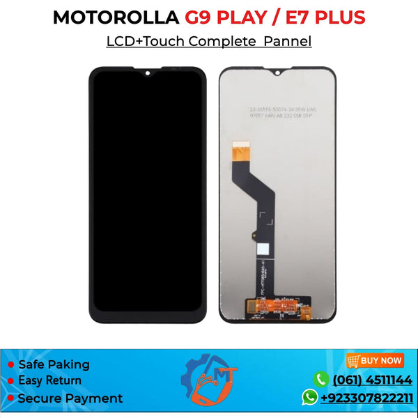 G9 PLAY/E7 PLUS PANNEL MOTO