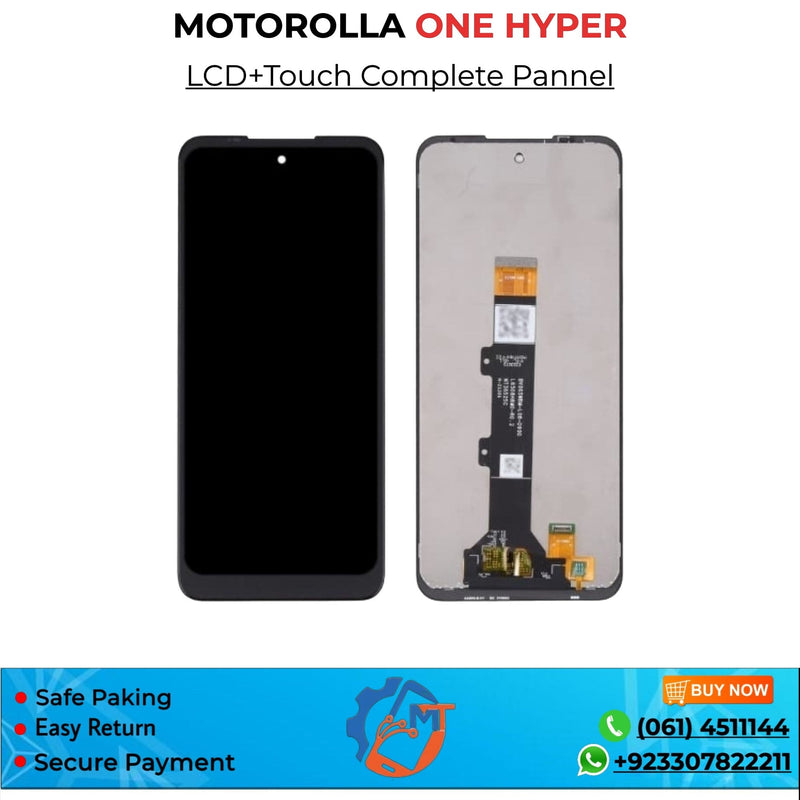 MOTO ONE HYPER PANNEL BLACK