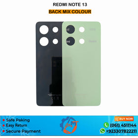 MI NOTE 13 BACK COVER MIX COLOUR