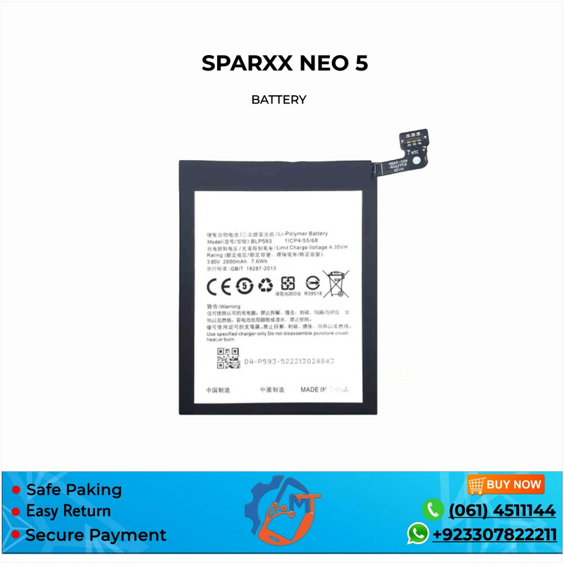 NEO 5 BATTERY SPARXX